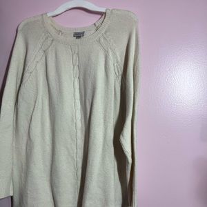 Cream Avenue Sweater
